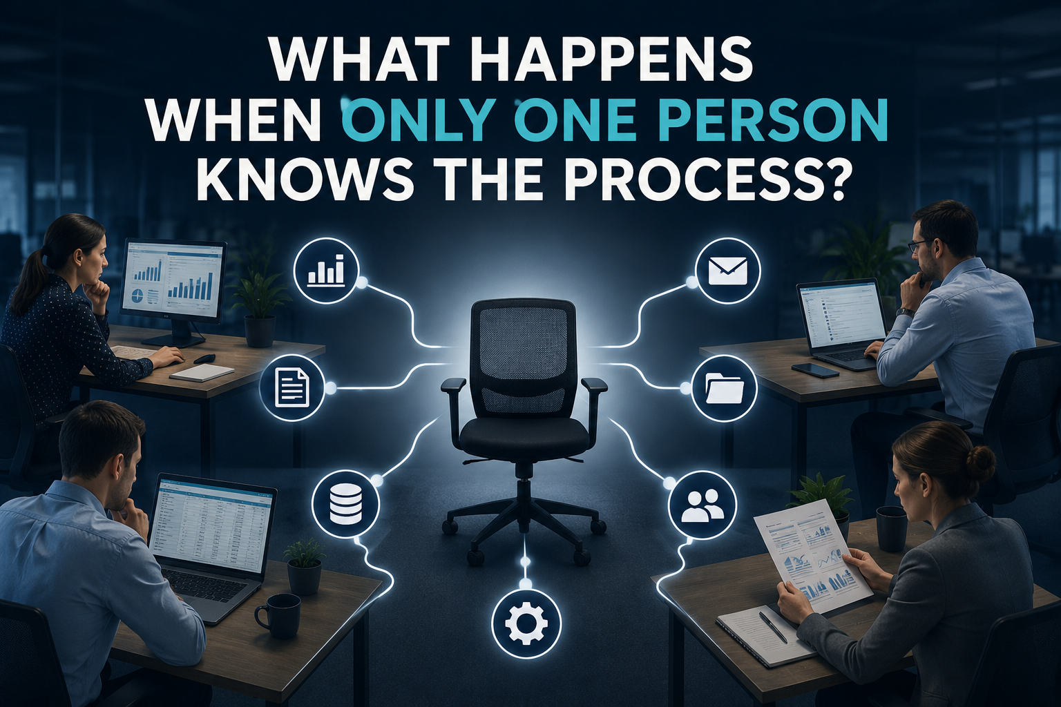 What Happens When Only One Person Knows How the Process Works?