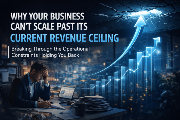 Why Your Business Can’t Scale Past Its Current Revenue Ceiling