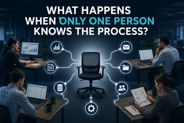 What Happens When Only One Person Knows How the Process Works?